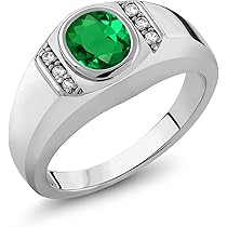 天然石 エメラルド s925銀のリング指輪（番号A3969） 天然石 エメラルド s925 リング指輪（番号A3969）｜Yahoo!フリマ